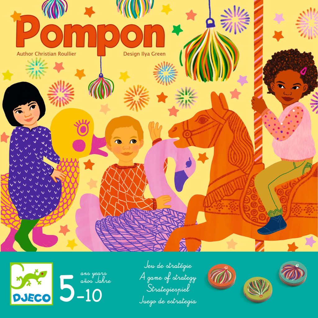 Társasjáték - Körhintázó - Pompom – alternatív kép 2
