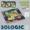 Djeco Logikai játék - Lapkamozgató képkirakó - Taquin Logic, 3–5 év, Többszínű