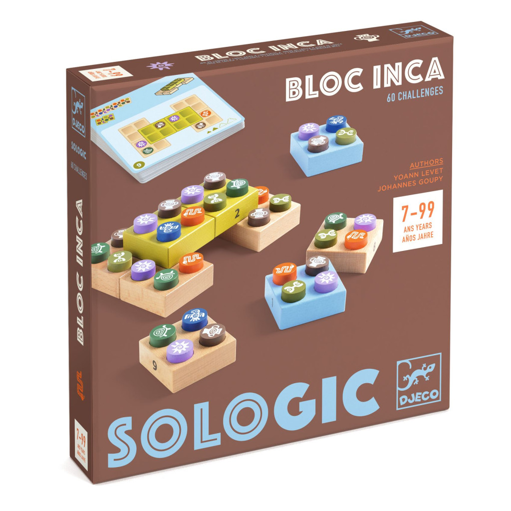 Logikai játék - Inka piramis - Bloc Inca – fő nézet
