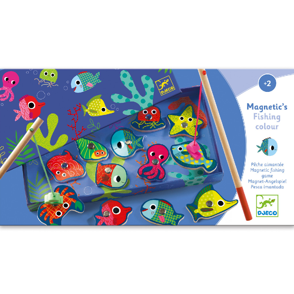 Horgász játék - Színes horgászat - Coloured fishing – alternatív kép 1