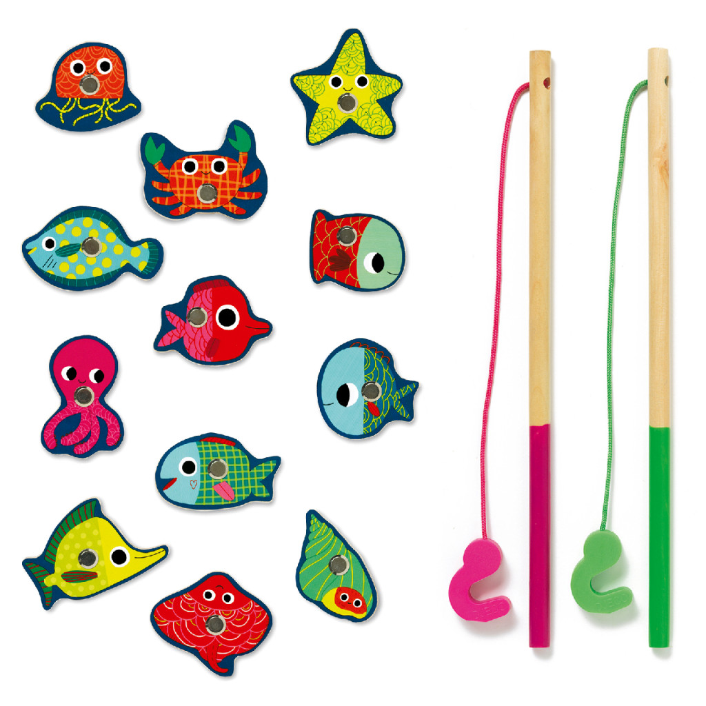 Horgász játék - Színes horgászat - Coloured fishing – alternatív kép 3