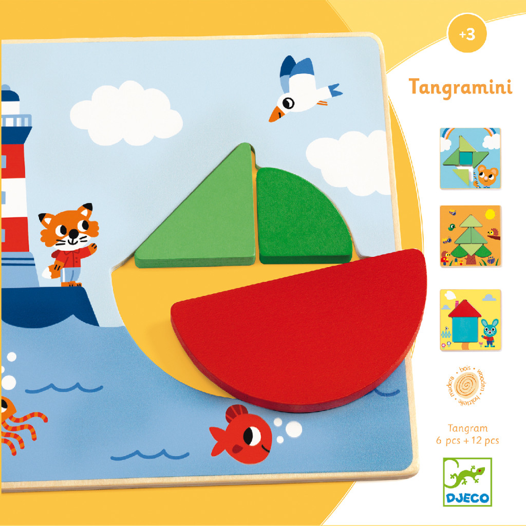 Képkirakó - Kikötő - Tangramini – alternatív kép 1