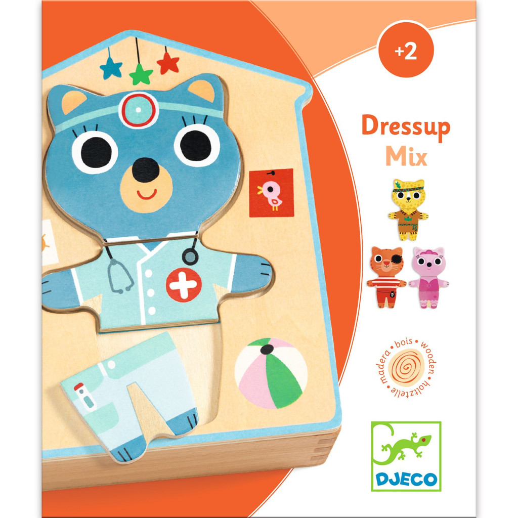 Képkirakó - Cirmike - Dressup - mix – alternatív kép 3
