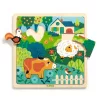 Formaillesztő, formaberakó - Tanyasi állatok - Puzzlo farm