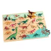 Formaillesztő, formaberakó - Színes dínók - Puzzlo Dino