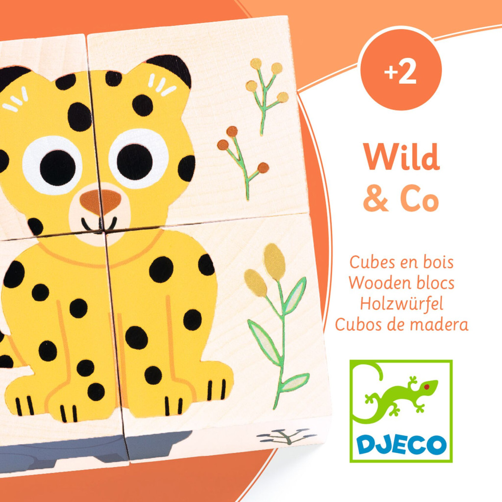 Kockakirakó - Vadállatok - Wild & Co – alternatív kép 3