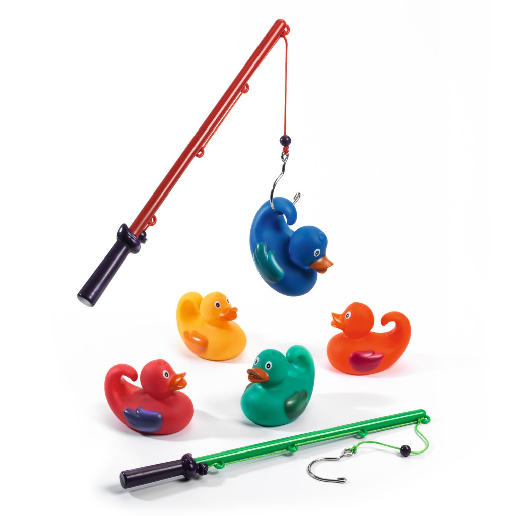 Horgász játék - Szivárványos kacsák - Rainbow fishing ducks – alternatív kép 1