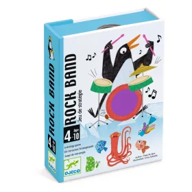 Djeco Kártyajáték - Rock Banda - Rock Band, 3–5 év, Többszínű