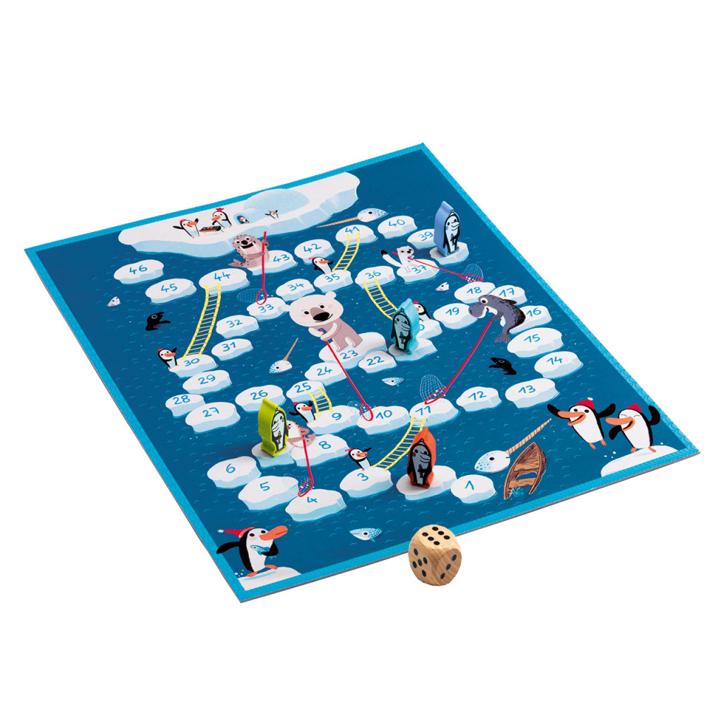 Társasjáték klasszikus - Kígyók és létrák - Snake and ladders – alternatív kép 2