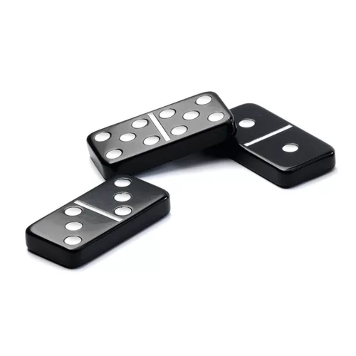 Djeco Társasjáték klasszikus - Domino, 6–8 év, Többszínű