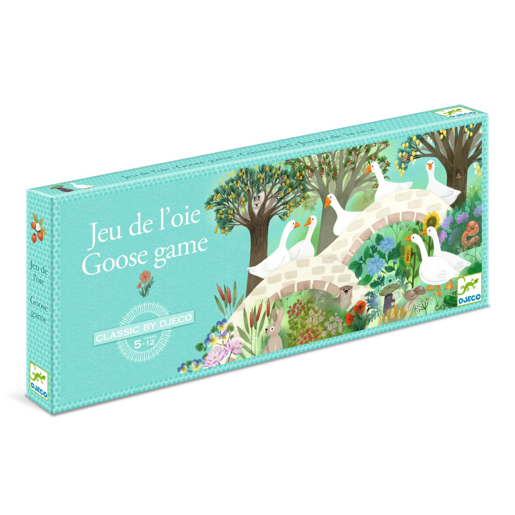 Társasjáték klasszikus - Liba játék - Goose game – fő nézet