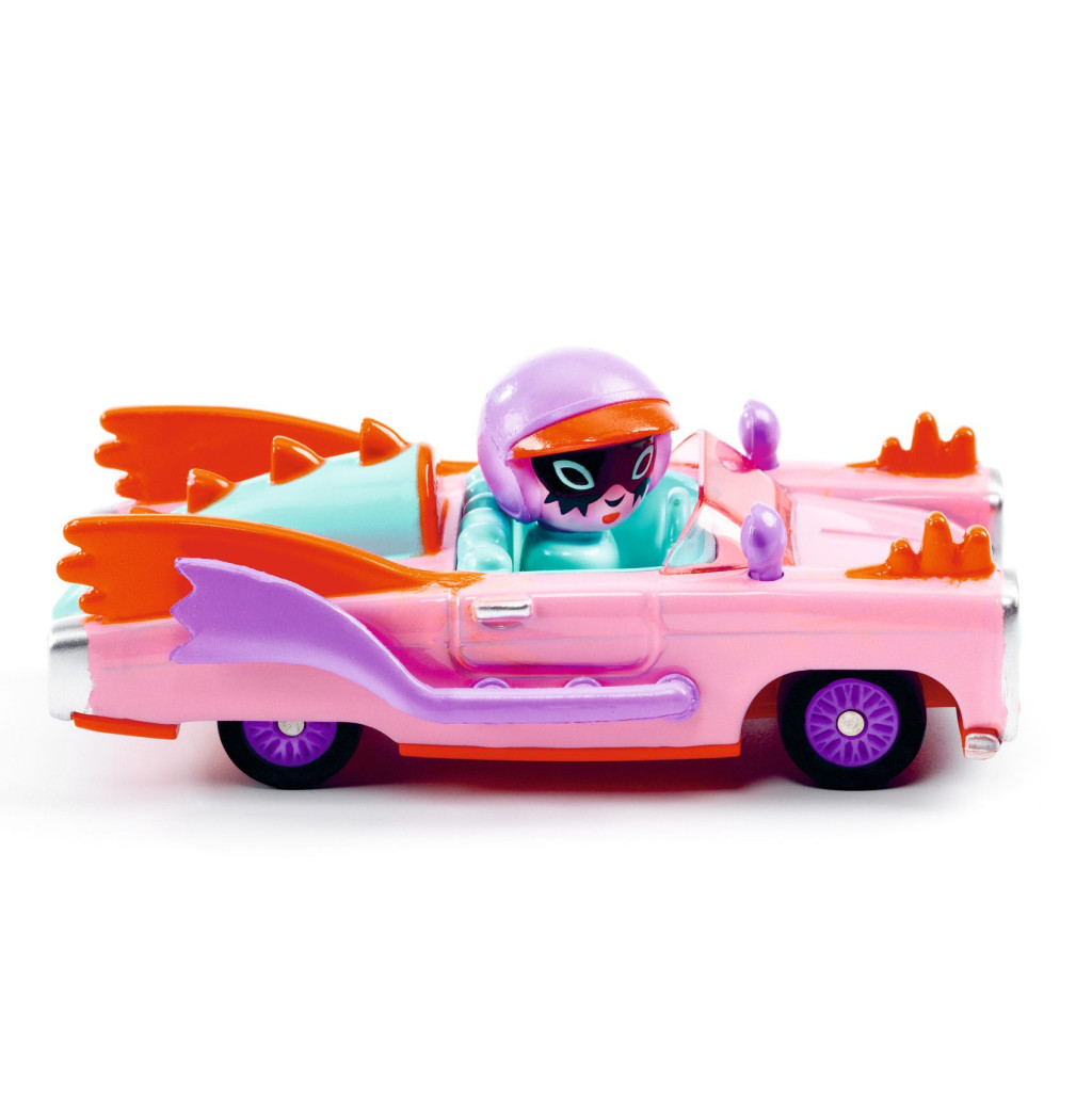 CRAZY MOTORS játékautó - Pink Dáma - Pink lady – fő nézet