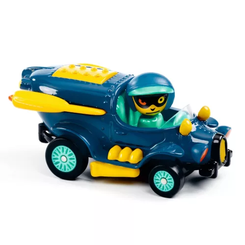 Djeco CRAZY MOTORS játékautó - Búvár Röpcsi - Navy flying, 3–5 év, Többszínű
