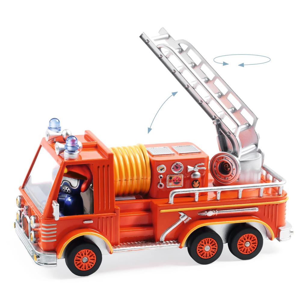 CRAZY MOTORS játékautó - Láng Ottó - Captain Fire – alternatív kép 1
