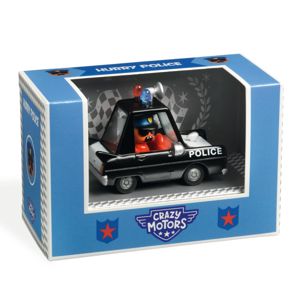 CRAZY MOTORS játékautó - Gyors Rendőrség - Hurry Police – fő nézet