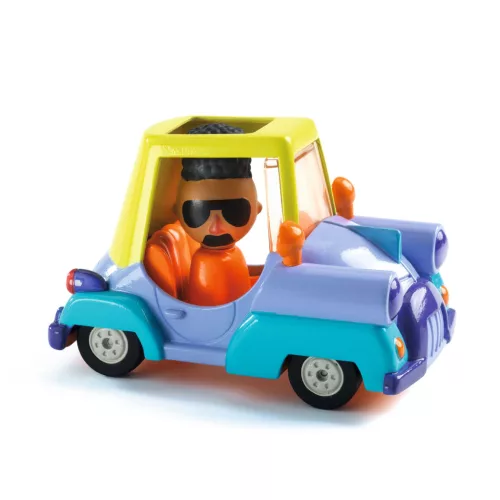 Djeco CRAZY MOTORS játékautó - Dizsis Versenyautó - Funky Bolide, 3–5 év, Többszínű
