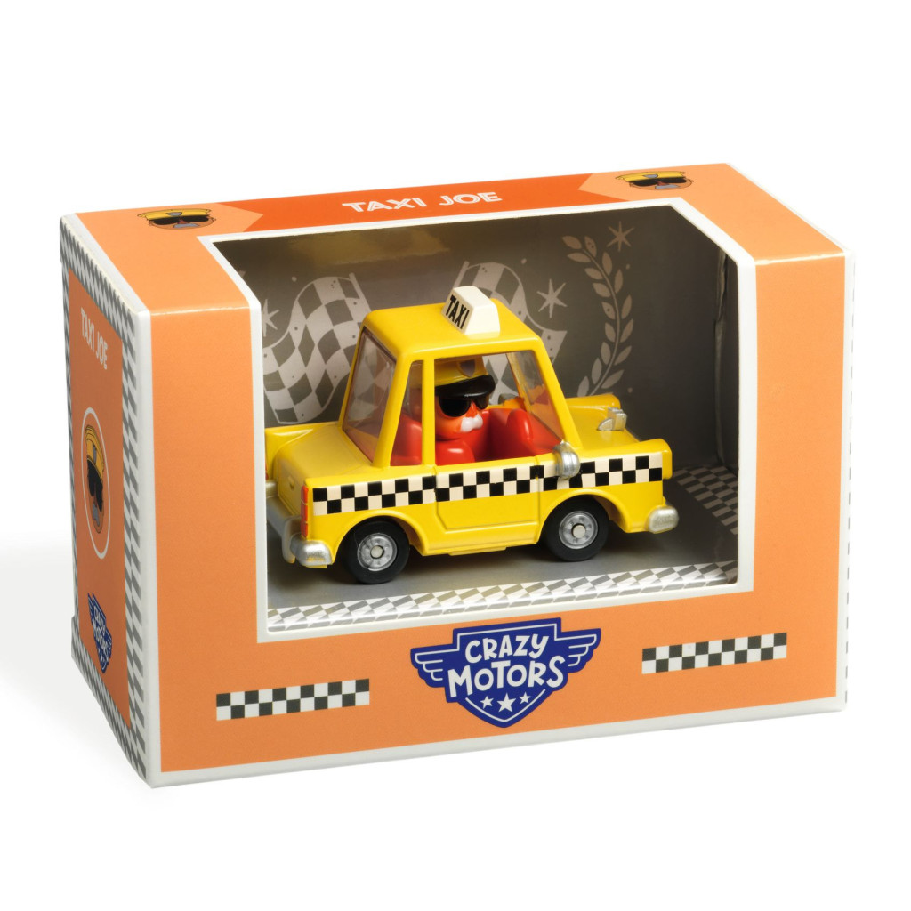 CRAZY MOTORS játékautó - Taxis Jani - Taxi Joe – fő nézet