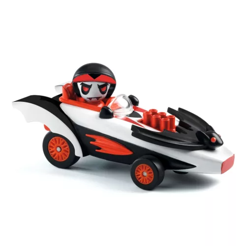 Djeco CRAZY MOTORS játékautó - Sebes Denevér - Speed Bat, 3–5 év, Többszínű