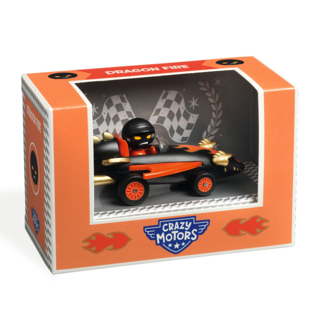 CRAZY MOTORS játékautó - Tüzes Sárkány - Dragon Fire – fő nézet