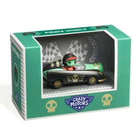 CRAZY MOTORS játékautó - Kerekes Kalóz - Pirate Wheels