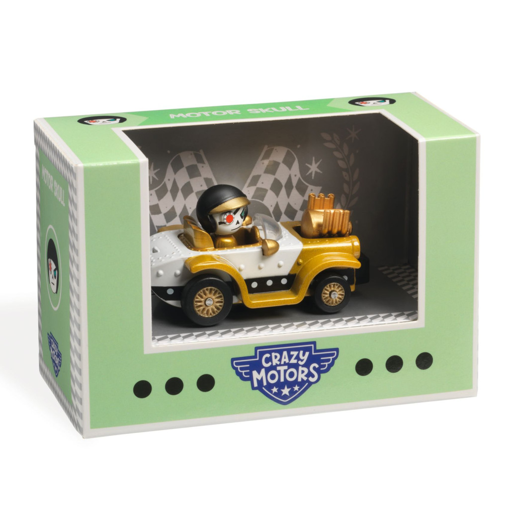 CRAZY MOTORS játékautó - Motoros Kobak - Motor Skull – fő nézet