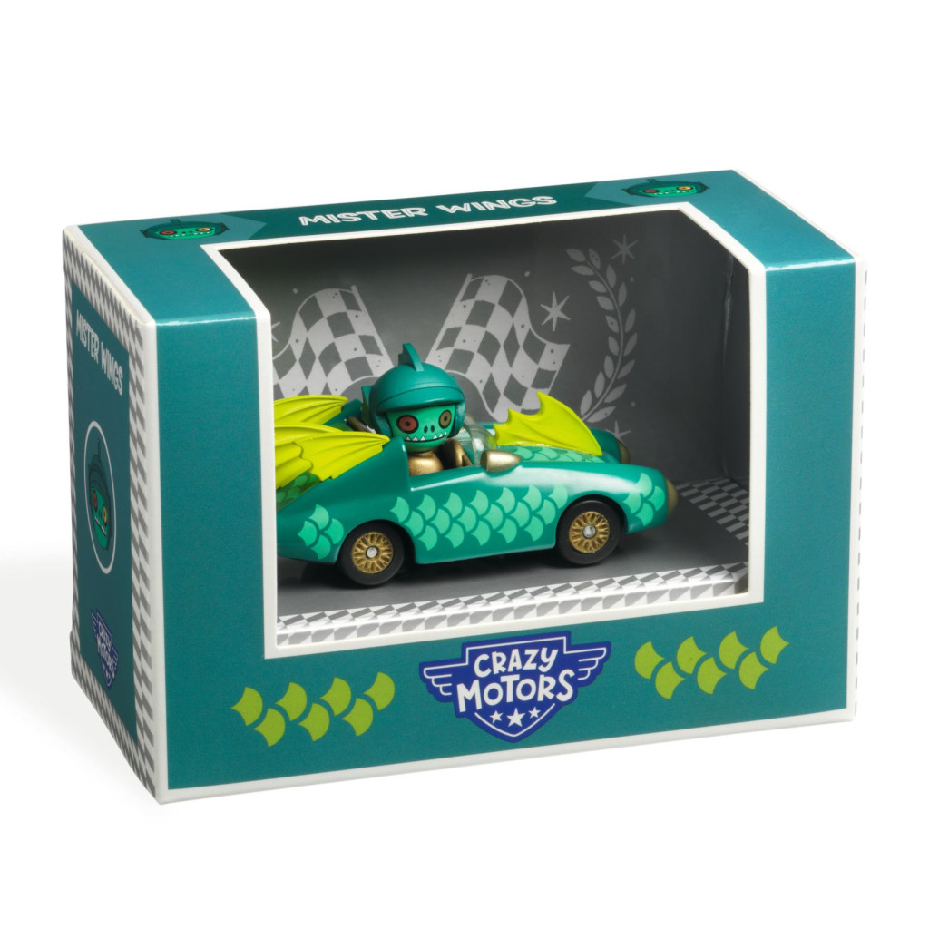 CRAZY MOTORS játékautó - Szárnyaló Úr - Mister Wings – fő nézet