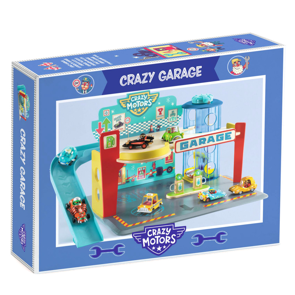 CRAZY MOTORS parkolóház - Garázs - Garage – fő nézet