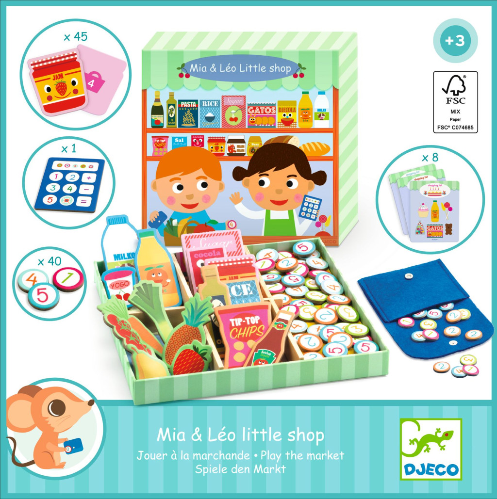 Szerepjáték - Mia és Leó boltocskája - Mia & Léo little shop – alternatív kép 3