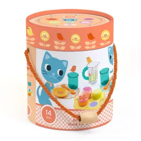 Djeco Szerepjáték - Macsi Nasi - Kittens snack, 3–5 év, Többszínű
