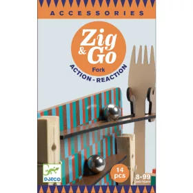 Építőjáték - Villa, 14 db-os - Zig & Go - Fork