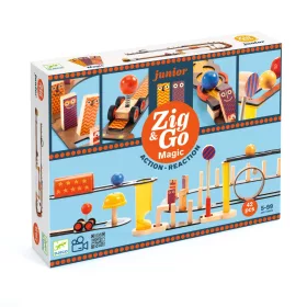   Építőjáték - Varázslatos, 43 db-os - Zig & Go Junior - Magic