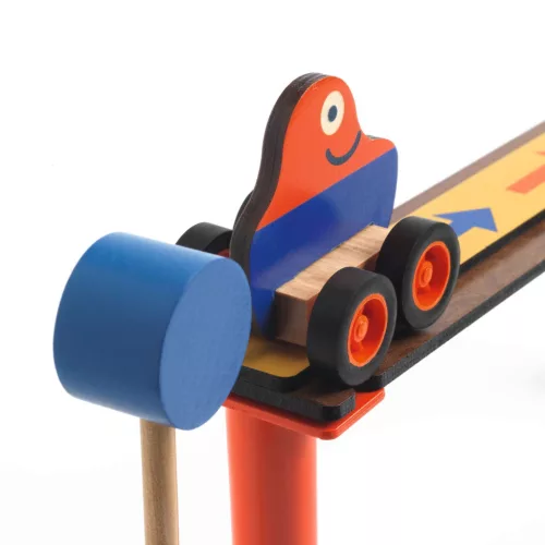 Építőjáték - Forgalmas, 51 db-os - Zig & Go Junior - Racer