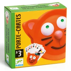 Djeco Kártyatartó - Pici kézi cica - Card holders, 3–5 év, Többszínű