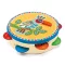 Djeco Játékhangszer - Csörgődob - Tambourine, 3–5 év, Többszínű