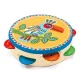 Djeco Játékhangszer - Csörgődob - Tambourine, 3–5 év, Többszínű