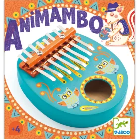 Djeco Játékhangszer - Calimba, 3–5 év, Többszínű