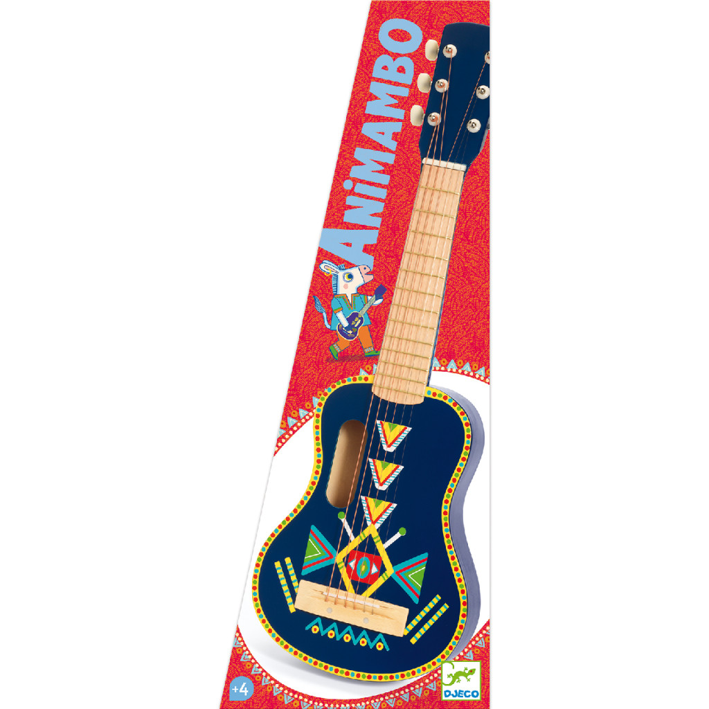 Játékhangszer - Gitár, 6 húros - Guitar 6 metallic ropes – alternatív kép 1