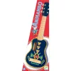 Djeco Játékhangszer - Gitár, 6 húros - Guitar 6 metallic ropes, 3–5 év, Többszínű
