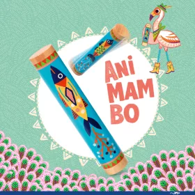 Djeco Játékhangszer - Esőbot - Rain stick, 3–5 év, Többszínű