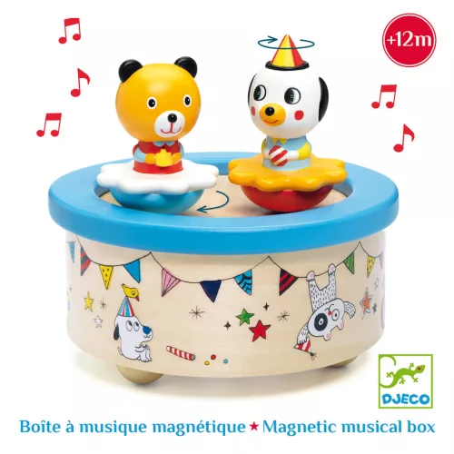 Djeco Mozgó figurás zenedoboz - Altató - Fantasy Melody, 3–5 év, Többszínű