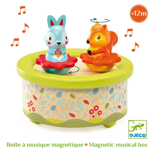 Djeco Mozgó figurás zenedoboz - Szép álom - Friends Melody, 3–5 év, Többszínű