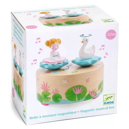 Djeco Mozgó figurás zenedoboz - A balerina melódiája - Ballerina Melody, 3–5 év, Többszínű
