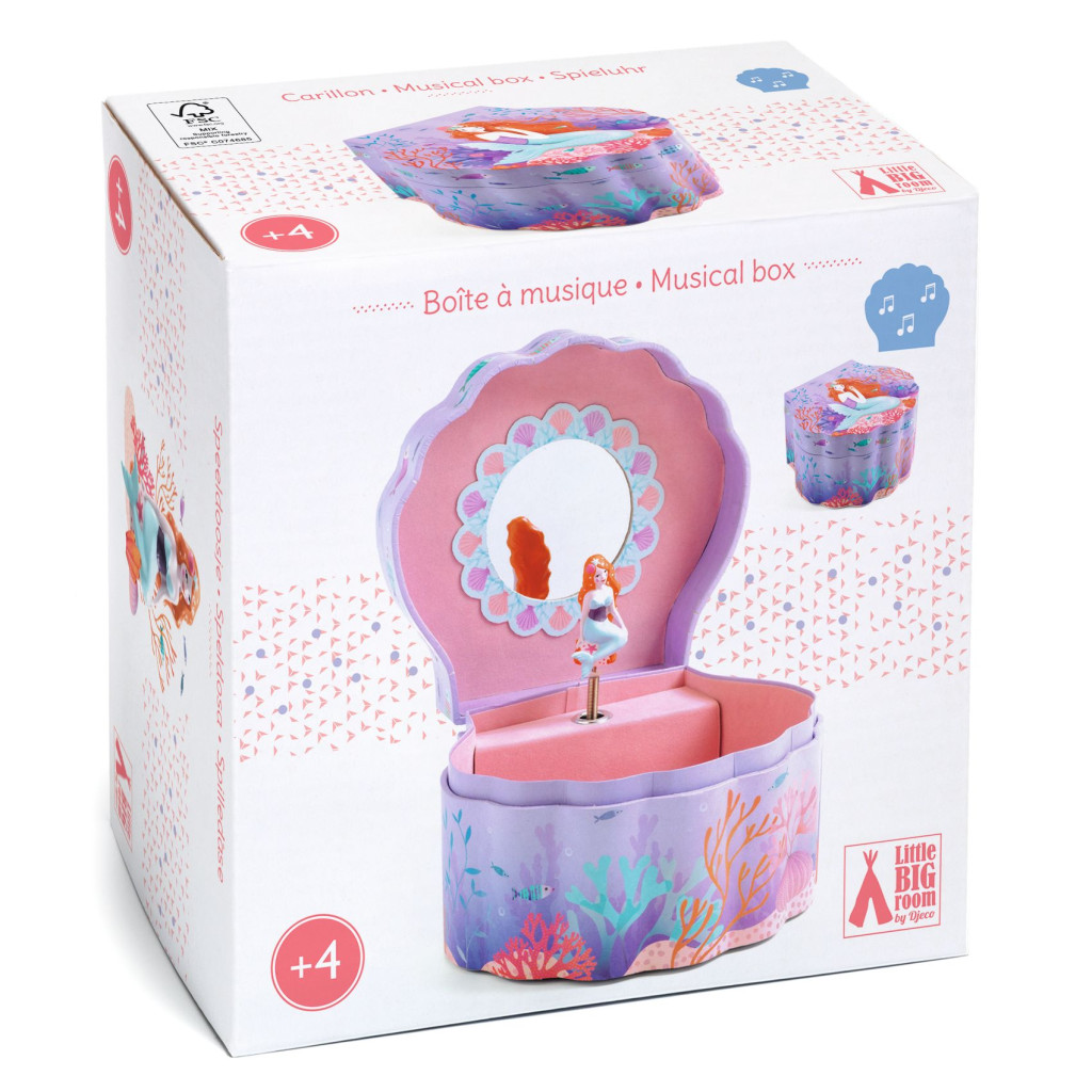Zenélő ékszerdoboz - Sellő - Enchanted mermaid – alternatív kép 1