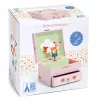 Zenélő ékszerdoboz - Szende őz - Wood fawn