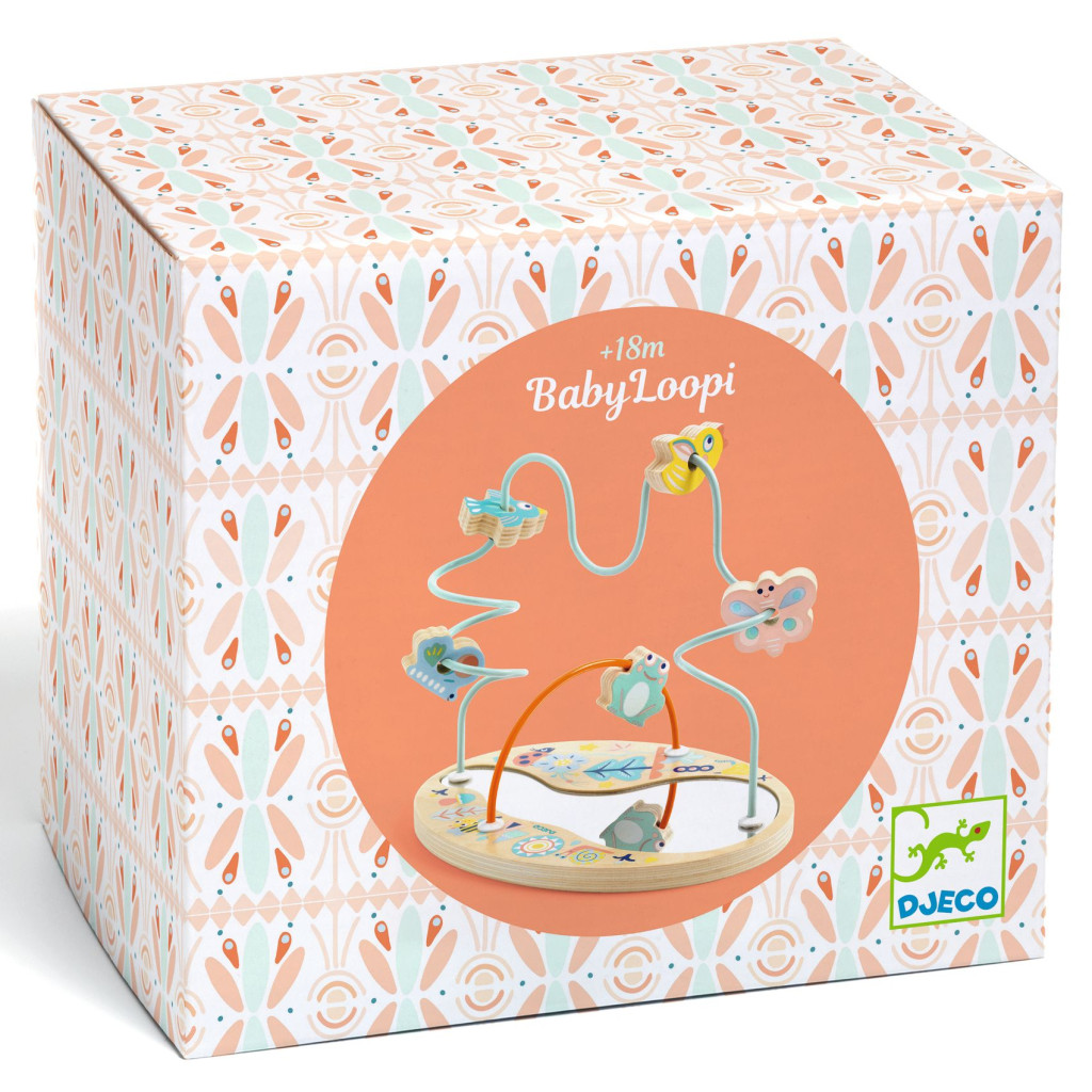 Bébi golyóvezető - Tükrös - BabyLoopi – fő nézet