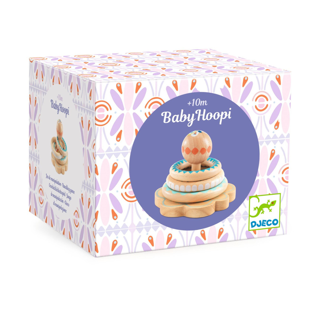 Bébijáték - Első tornyozó - BabyHoopi – fő nézet