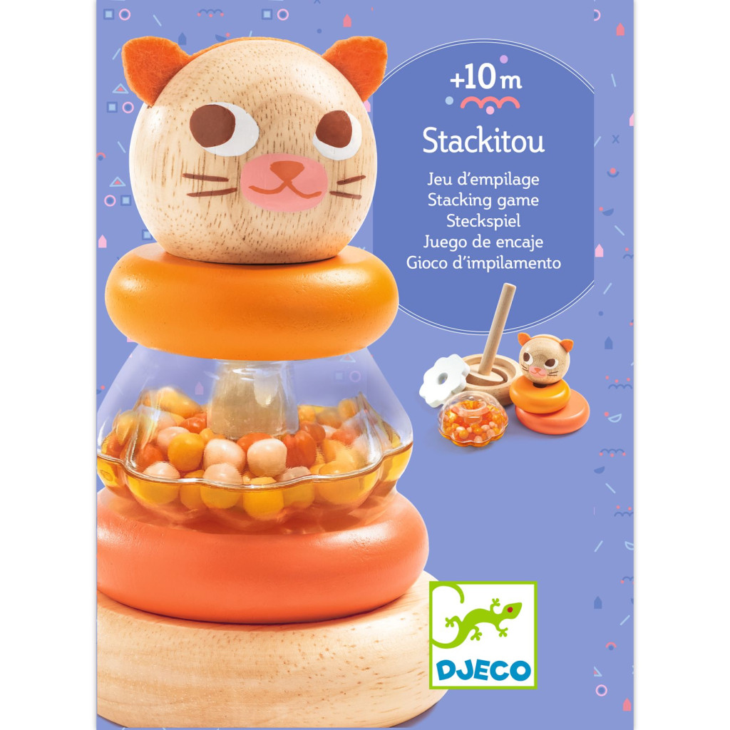 Toronyépítő - Macska - Stackitou – alternatív kép 3
