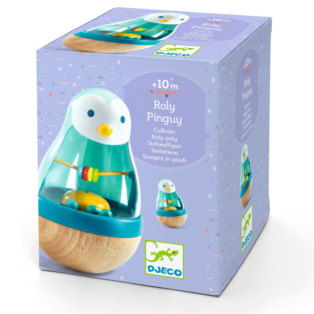 Bébicsörgő - Kelj fel pingvin - Roly Pingui – alternatív kép 1