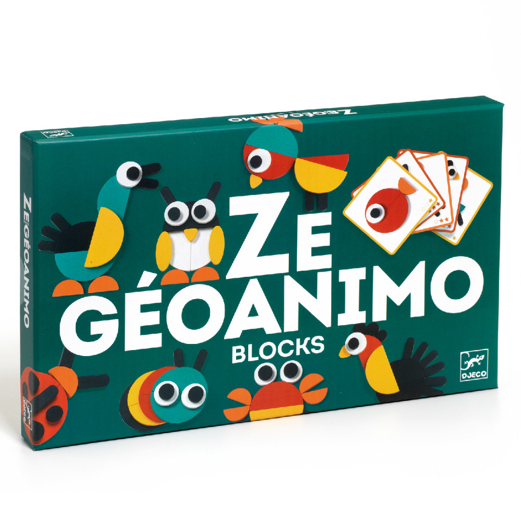 Képkirakó - Geometrikus állatképek - Ze Geoanimo – fő nézet