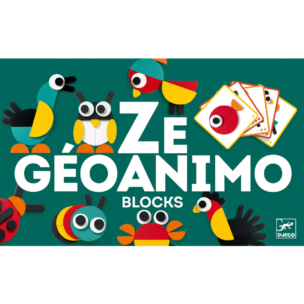 Képkirakó - Geometrikus állatképek - Ze Geoanimo – alternatív kép 1